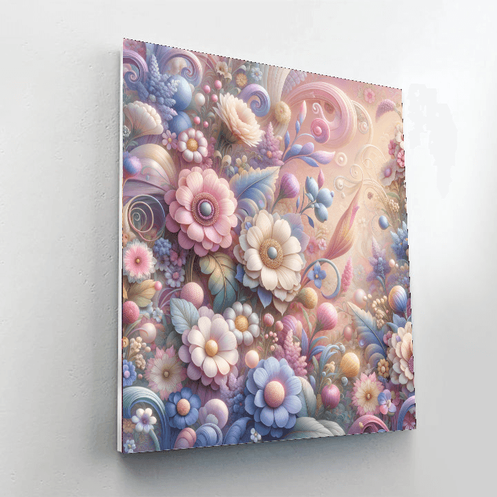 Ethereal Floral Dreamscape DIY Paint By Numbers