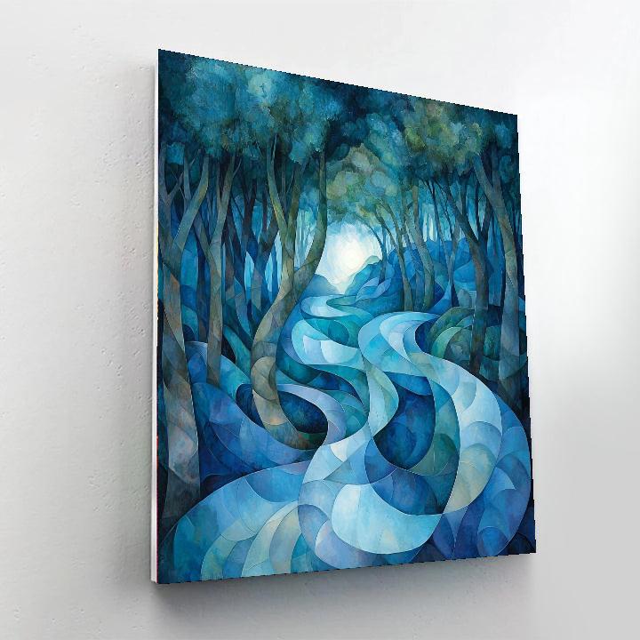 Michelangelo Inspired Mystical Echoes  Paint By Numbers