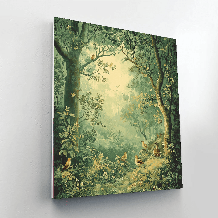 Rackham Inspired Fanciful Forests  DIY Paint By Numbers