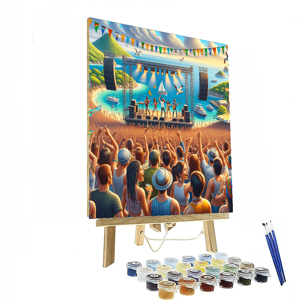 Isle Of Wight Festival Paint By Color