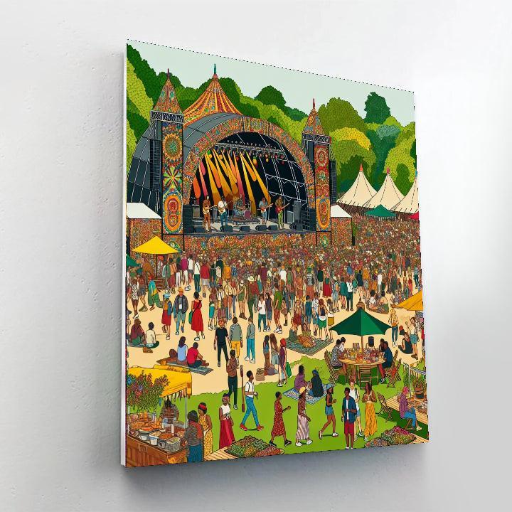 Womad - New Zealand Paint By Color