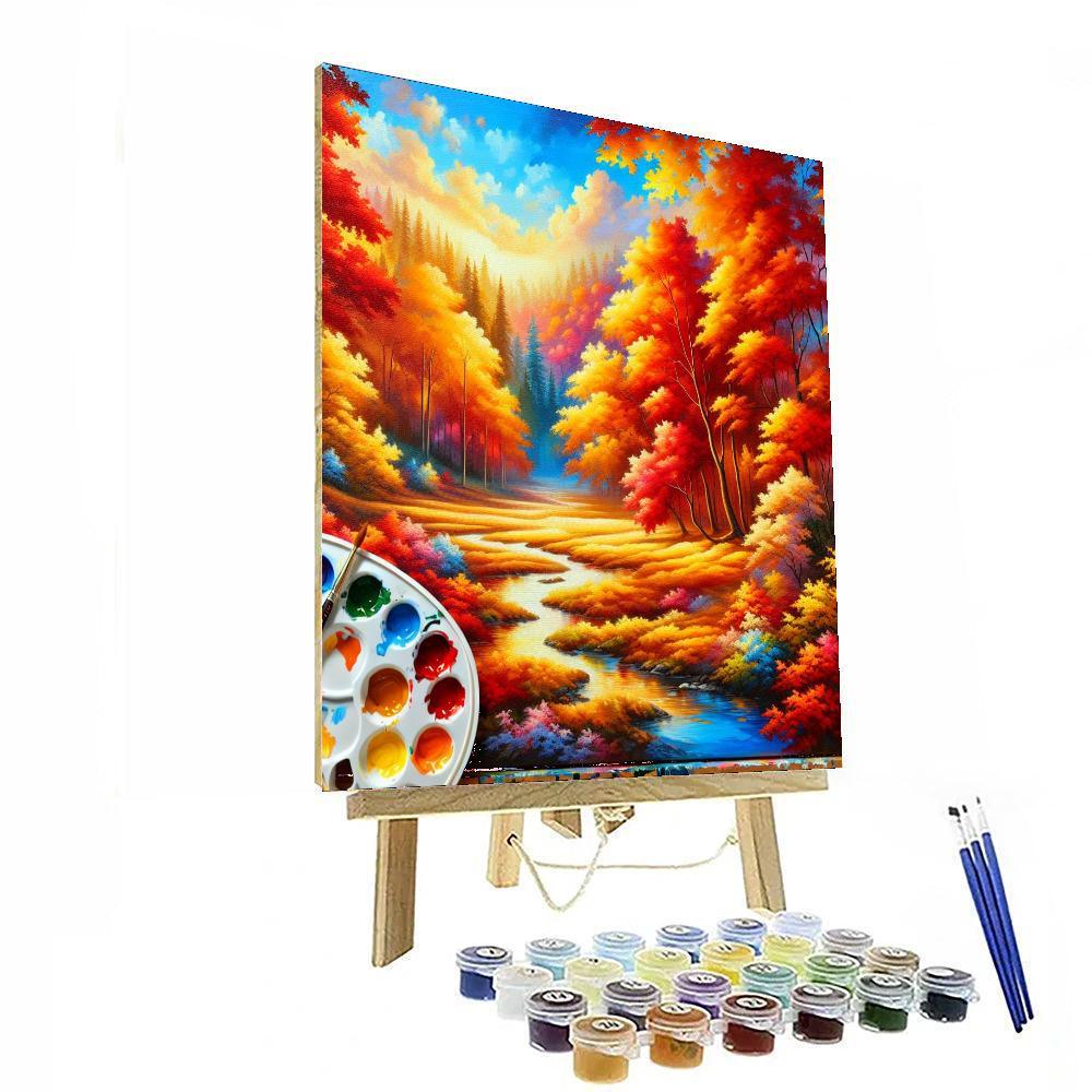 Glorious Autumn Leaves Paint By Color