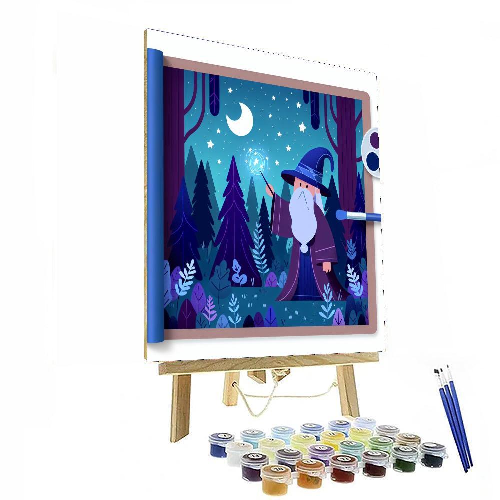 Wacky Wizard Wonderland Paint By Color