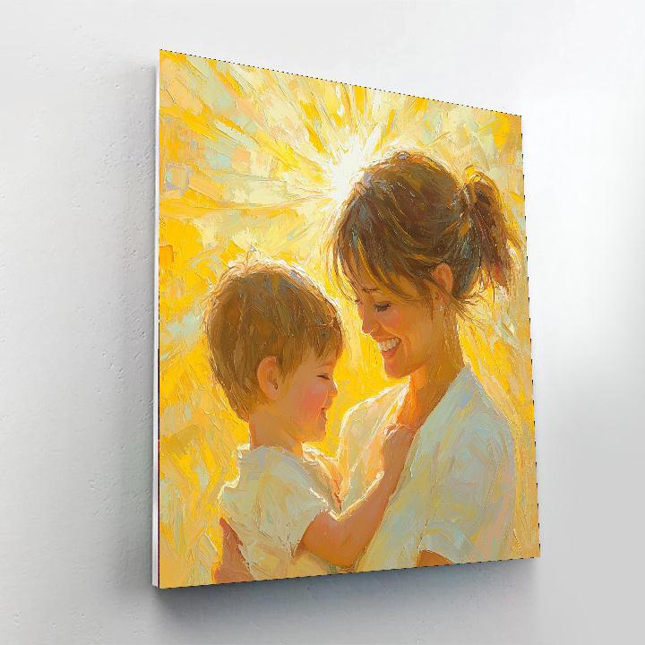 Sunkissed Affection DIY Paint By Numbers