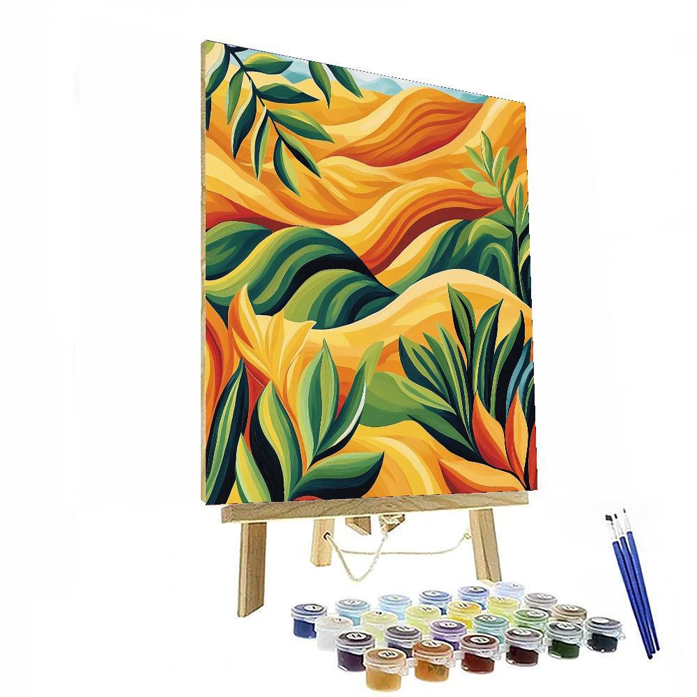 Frida Kahlo Inspired Eternal Resilience  Numbered Painting Kits