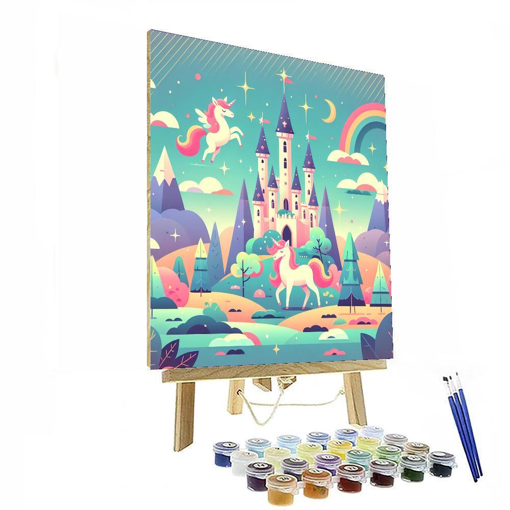 Dreamy Fantasy World Numbered Painting Kits