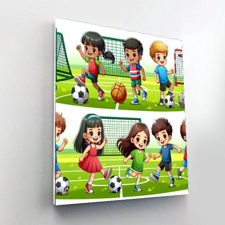 Sports Heroes Paint By Number