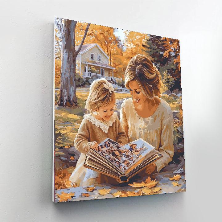 Cherishing Every Moment Number Painting