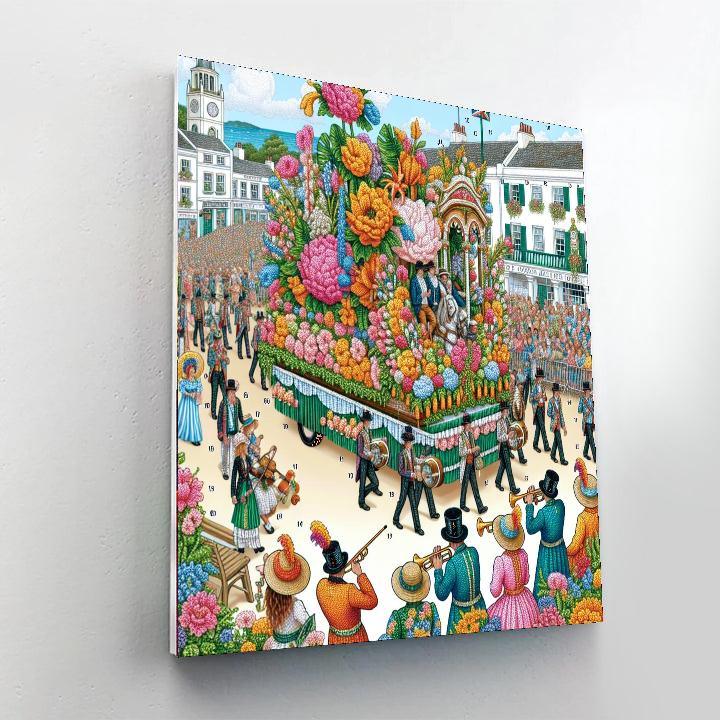 Battle Of The Flowers - Jersey Numbered Painting Kits