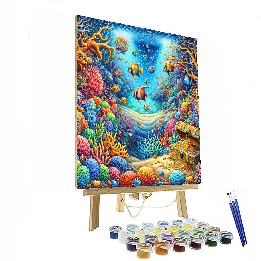 Undersea Fantasy Adventure Numbered Painting Kits