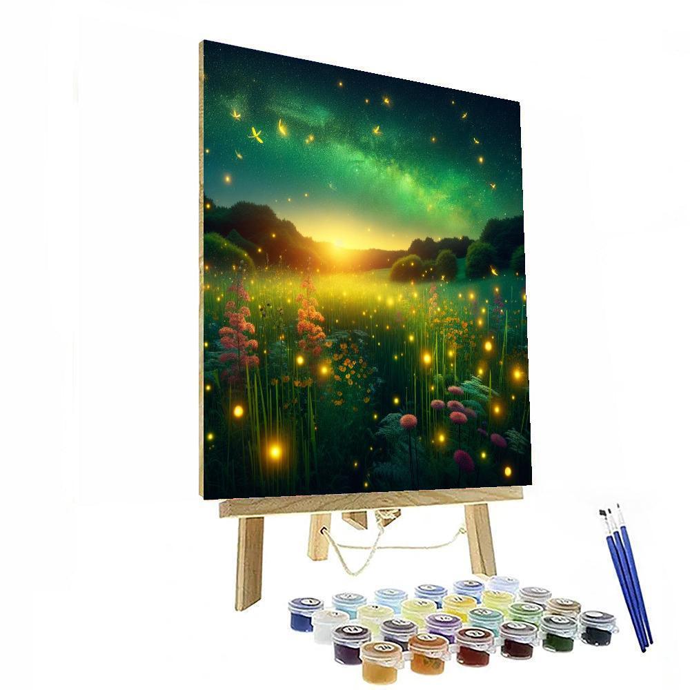 Glowing Summer Nights Numbered Painting Kits