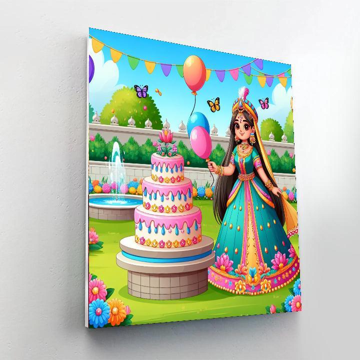 Princess Royal Garden Party Painting Number Kit
