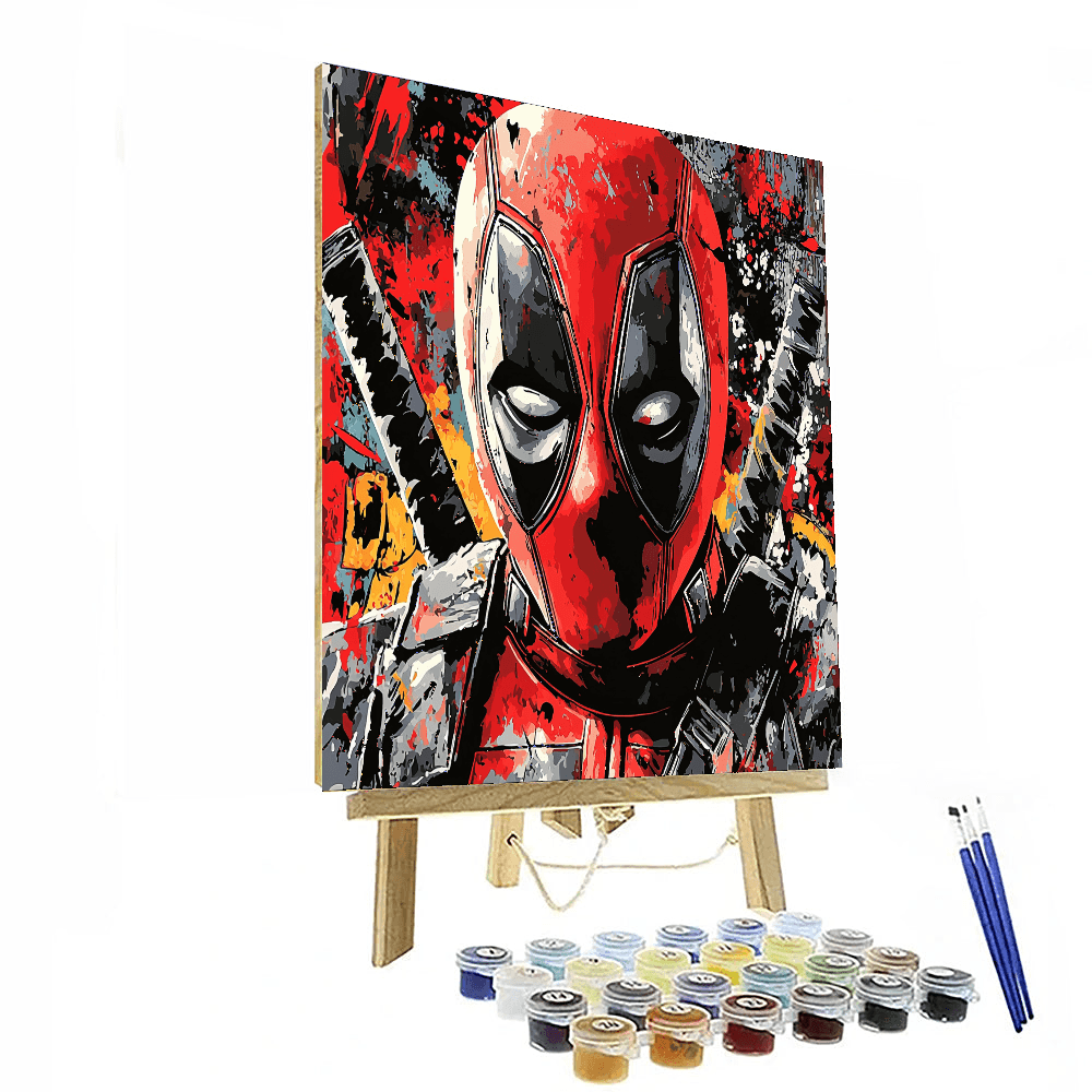 Ryan Reynolds: The Charismatic Heart Of Deadpool Paint By Color