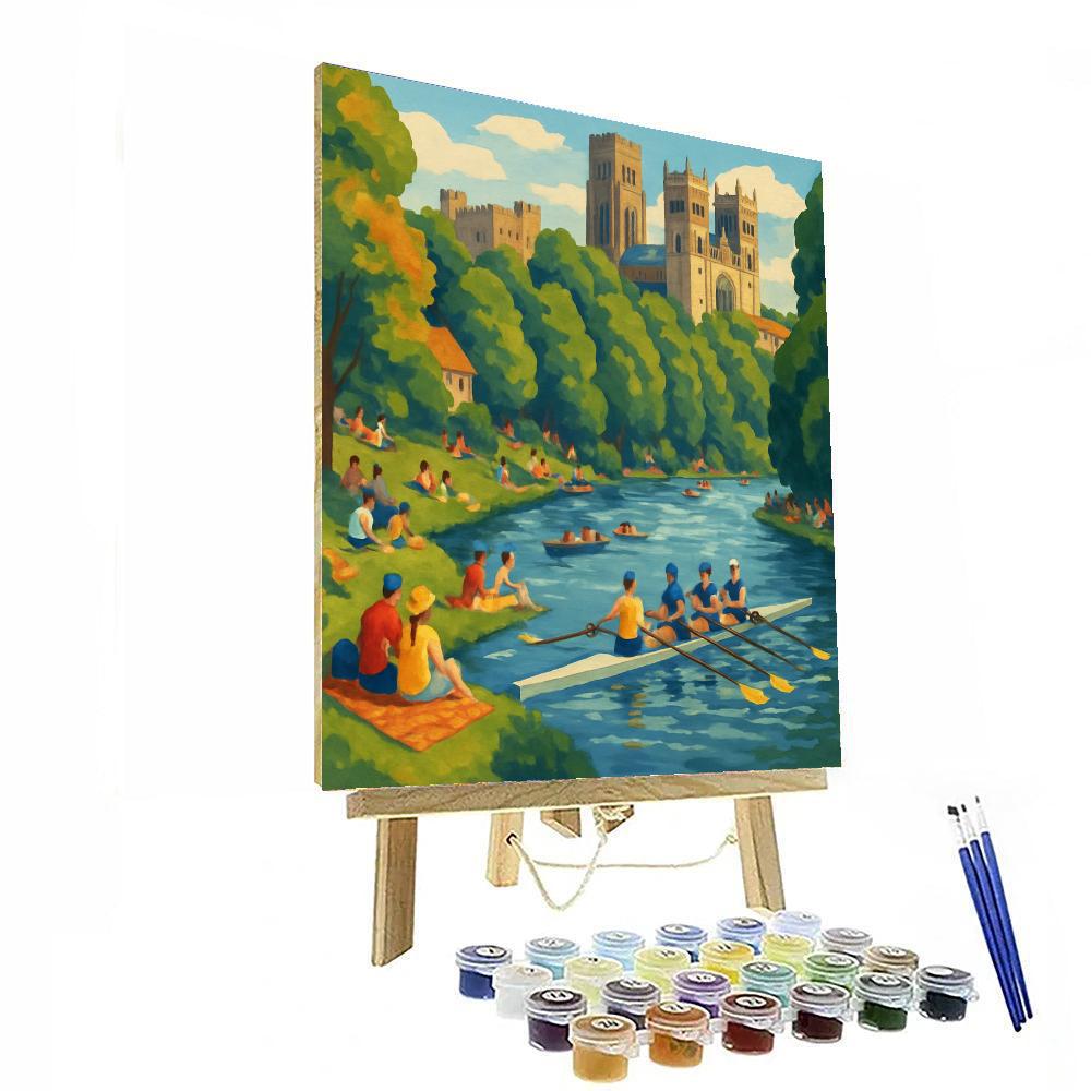 Durham Regatta - England Paint By Color