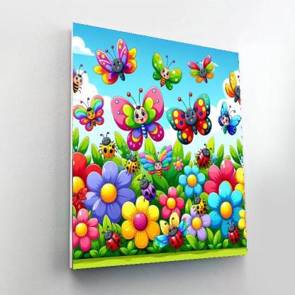 Garden Adventure Paint By Numbers Art