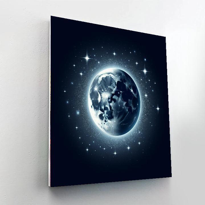 Lunar Eclipse Dreams Paint By Numbers Art