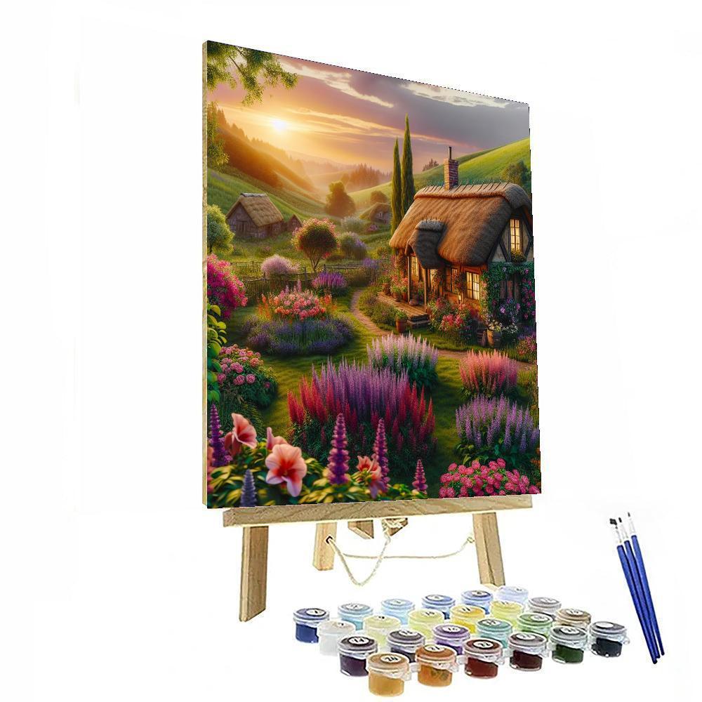 Romantic Countryside Getaway Paint By Numbers Kits
