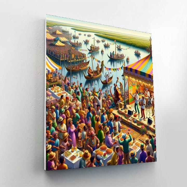 Bayou Boogaloo Paint By Number