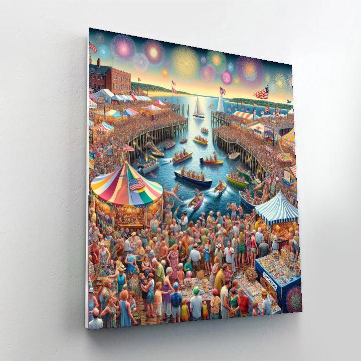 Harbourfest - Norfolk, Usa Paint By Numbers Art