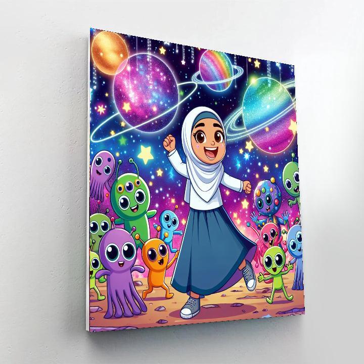 Cosmic Star Party Paint By Numbers Kits