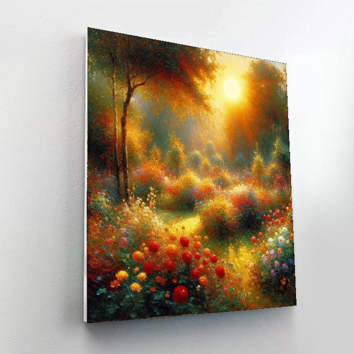 Summer Garden Glow Numbered Painting Kits