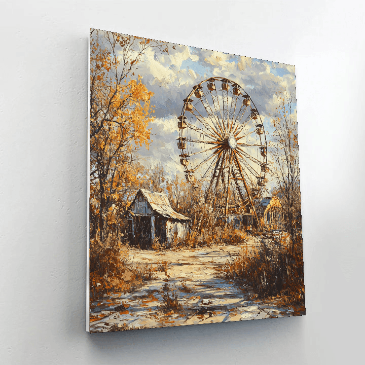 Spreepark - Berlin Numbered Painting Kits