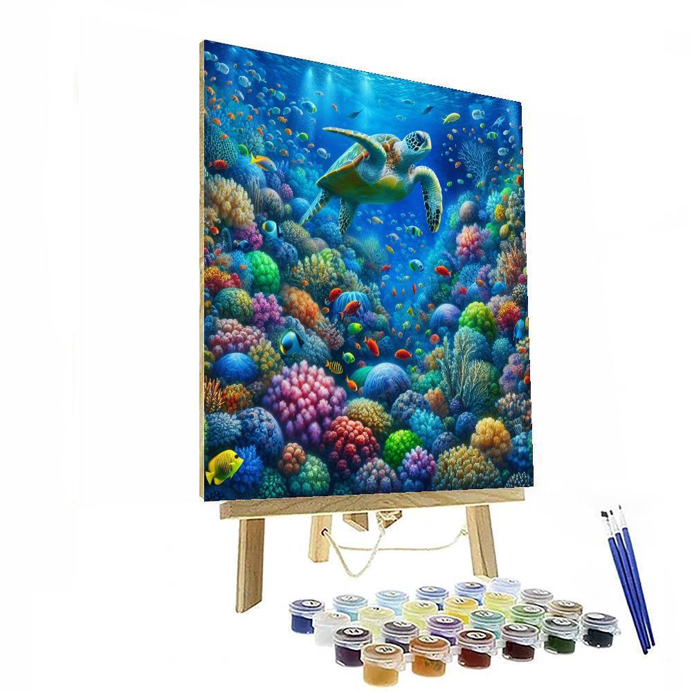 Marine Majesty Underwater Adventure DIY Paint By Numbers