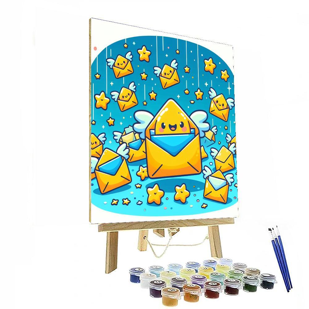 Enchanting Envelopes Numbered Painting Kits