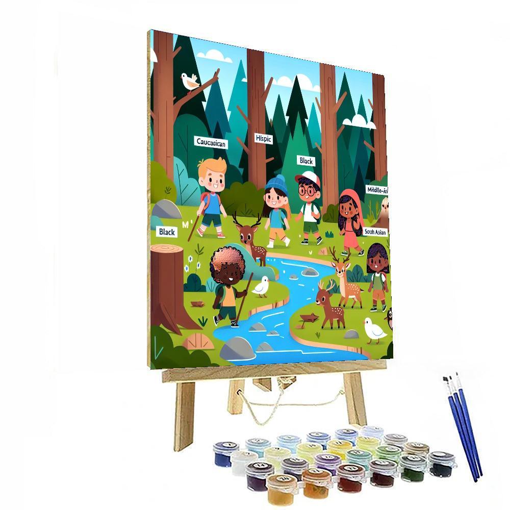 The Great Forest Adventure Paint By Number