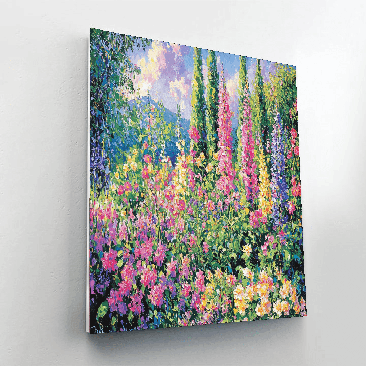 Claude Monet Inspired Dreamy Garden  Paint By Numbers