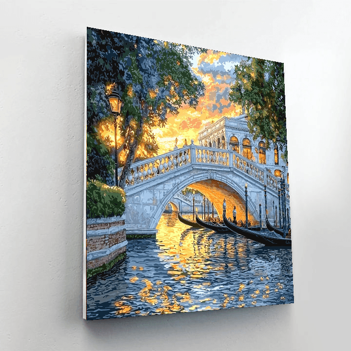 Ponte Dei Sospiri Painting By Numbers Kit