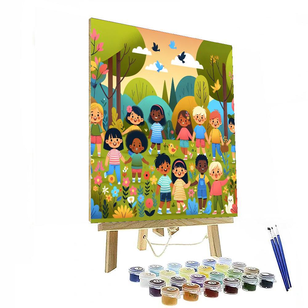 Nature Trail Discovery Painting By Numbers Kit