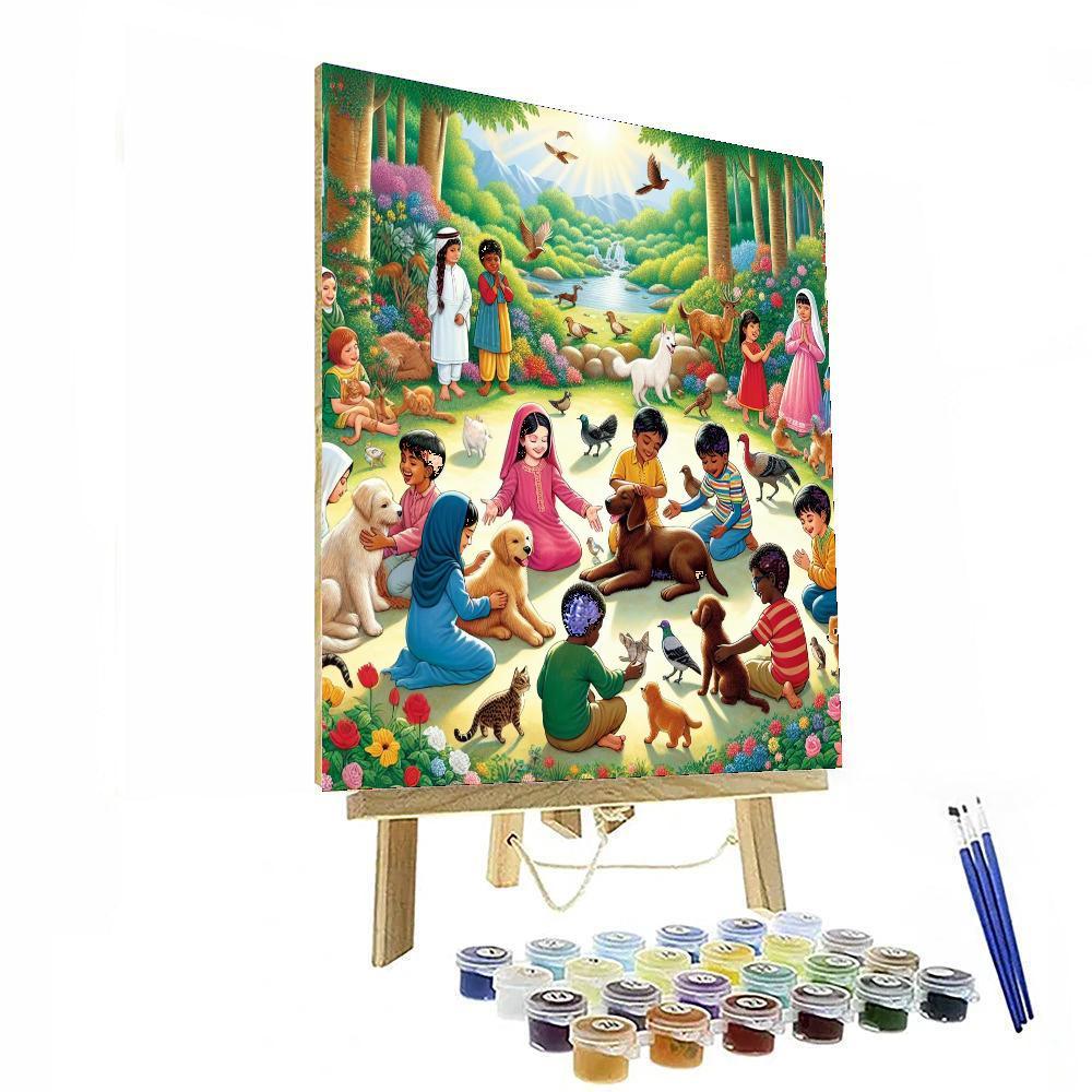 Wonderful Wildlife Sanctuary Paint By Numbers Kits