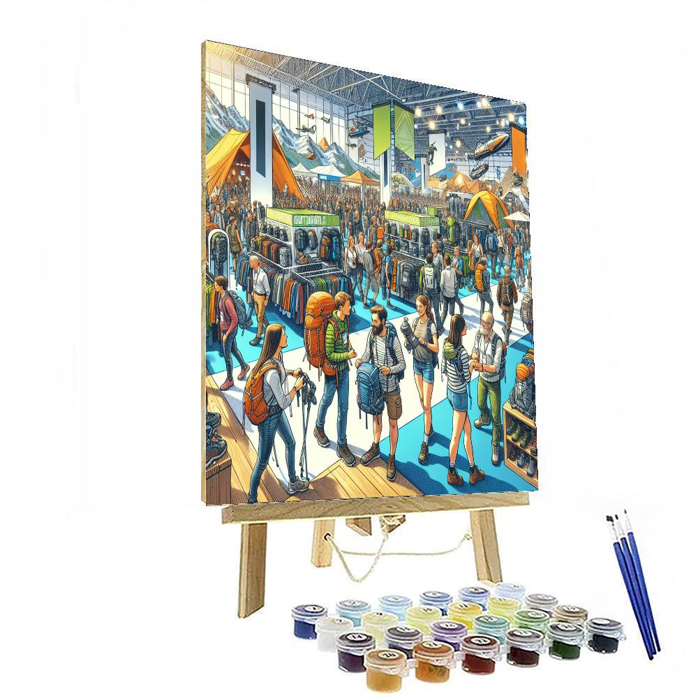 Oudoor Retailer Summer Market - Usa Paint By Numbers Art