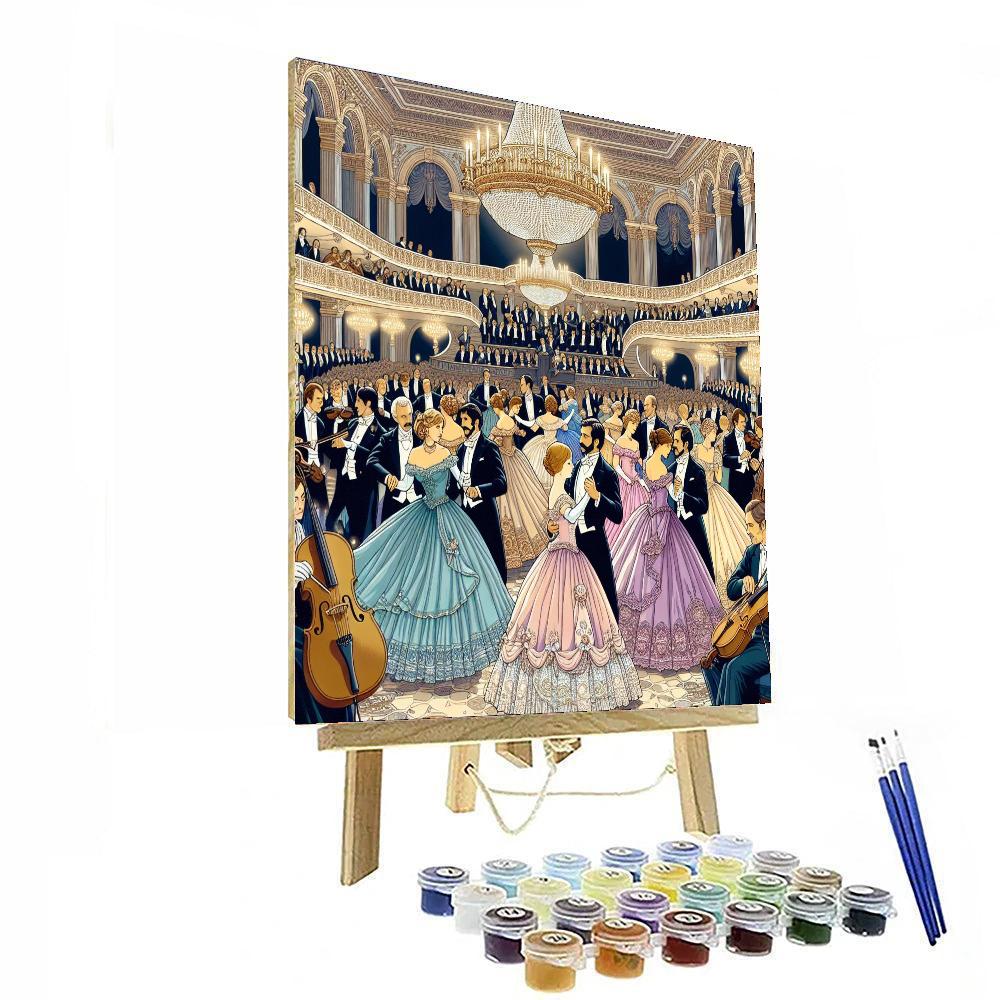 Waltz Ball - Austria Number Painting