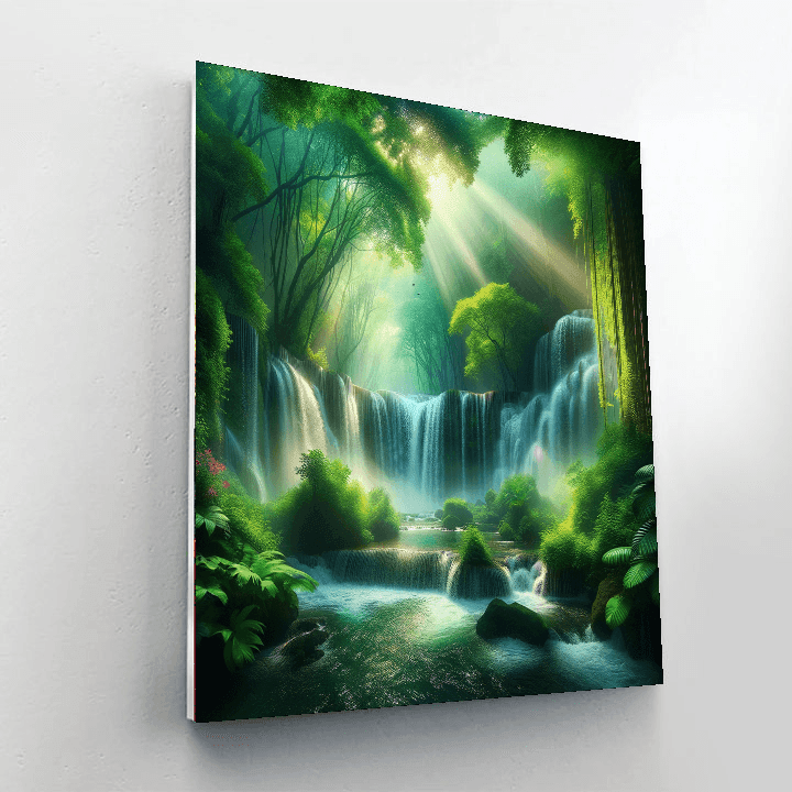 Enchanted Waterfall Painting By Numbers Kit