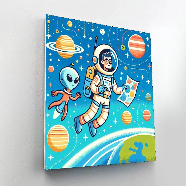 Space Adventure Odyssey Paint By Numbers Kits
