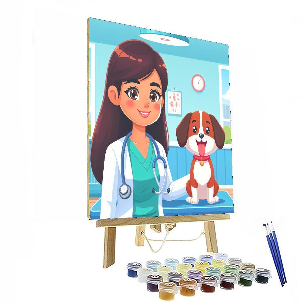 Caring Vet Clinic Paint By Numbers Kits
