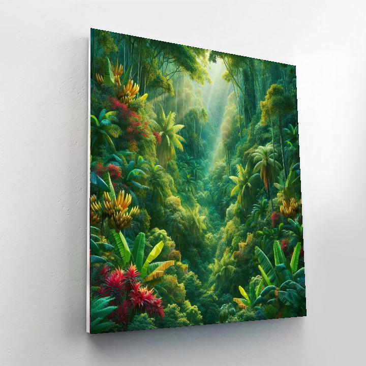 Tropical Fruit Paradise DIY Paint By Numbers