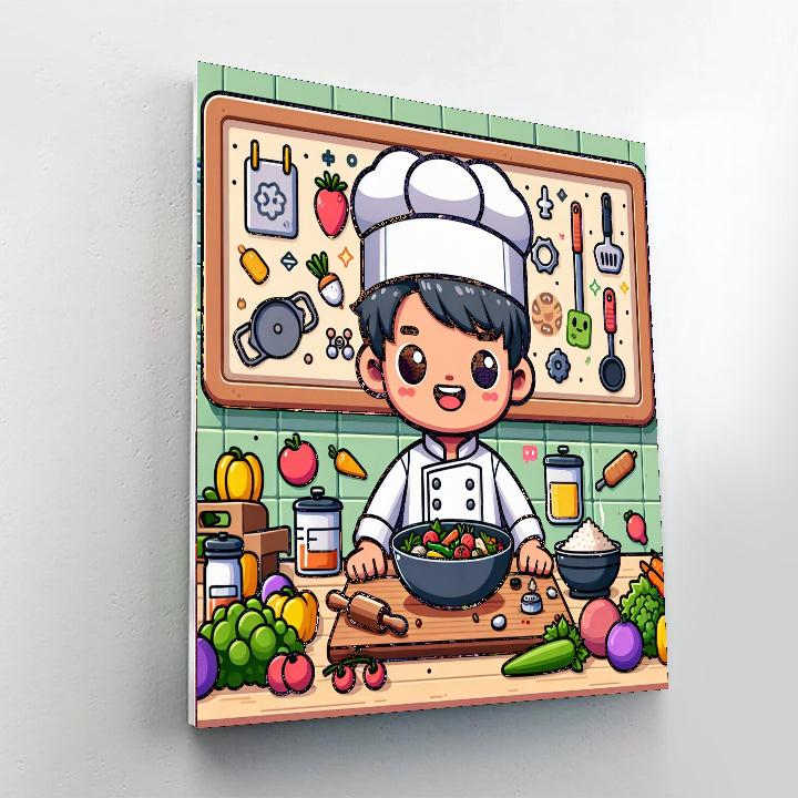 Fantastic Foodie Paint By Numbers