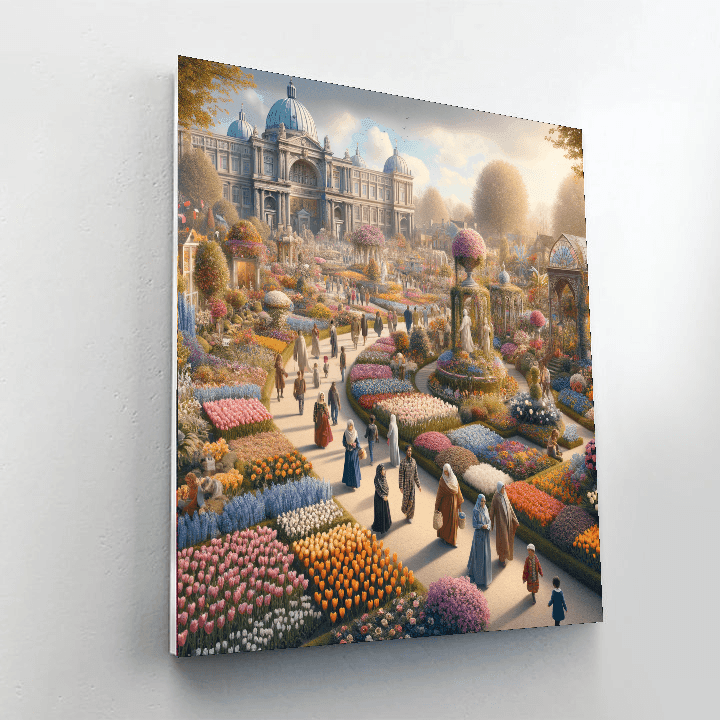 The Chelsea Flower Show Paint By Numbers