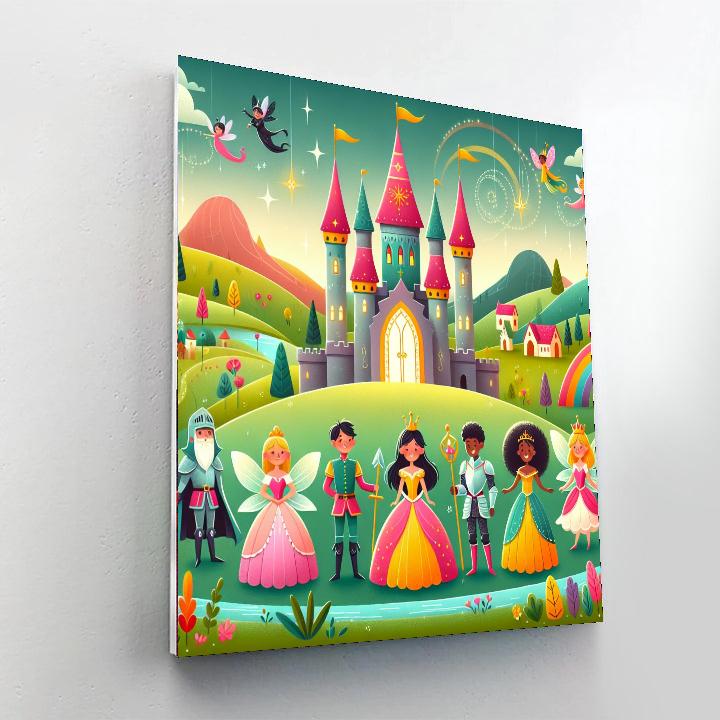 Colorful Kingdoms Painting Number Kit