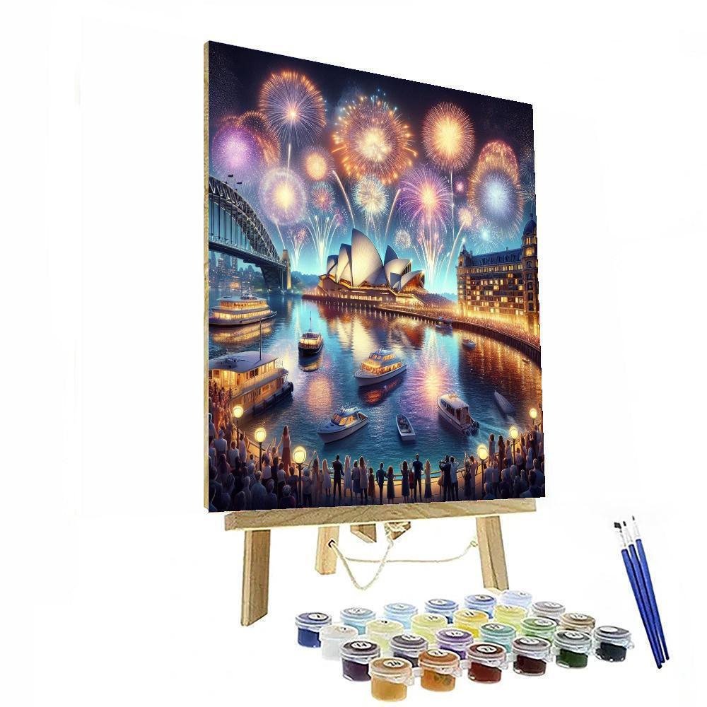 Sydney New Year’s Eve - Australia DIY Paint By Numbers