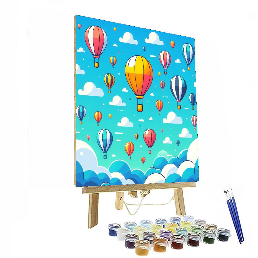 Sky High Painting Number Kit
