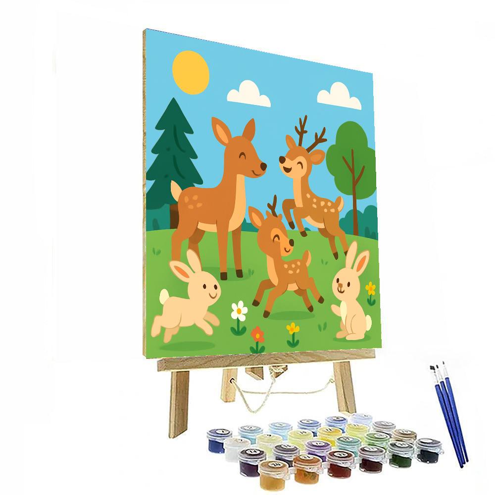 Wonderous Woodland Numbered Painting Kits