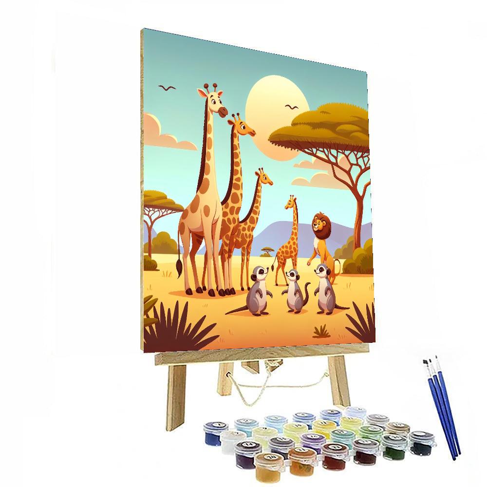 Safari Explorer Paint By Number