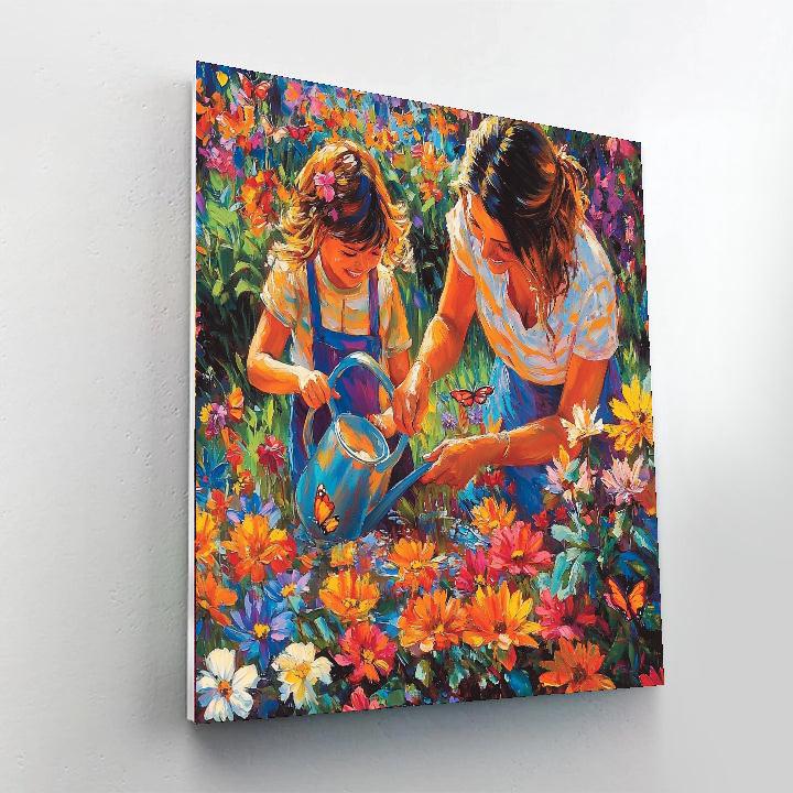 Mom's Magic Garden Paint By Numbers
