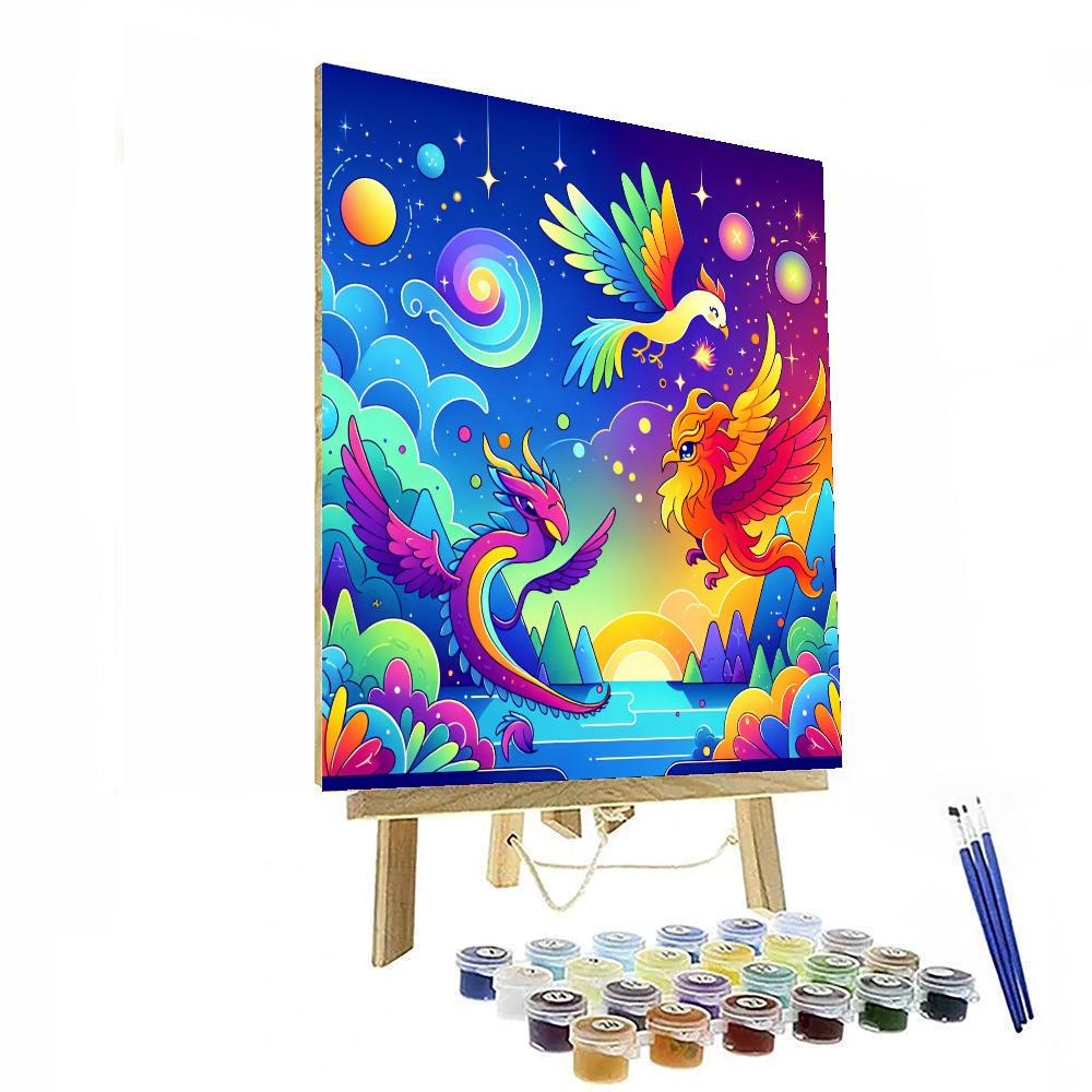 Mystical Creature Kingdom Paint By Number