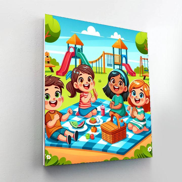 Adventure Park Picnic Paint By Numbers Kits
