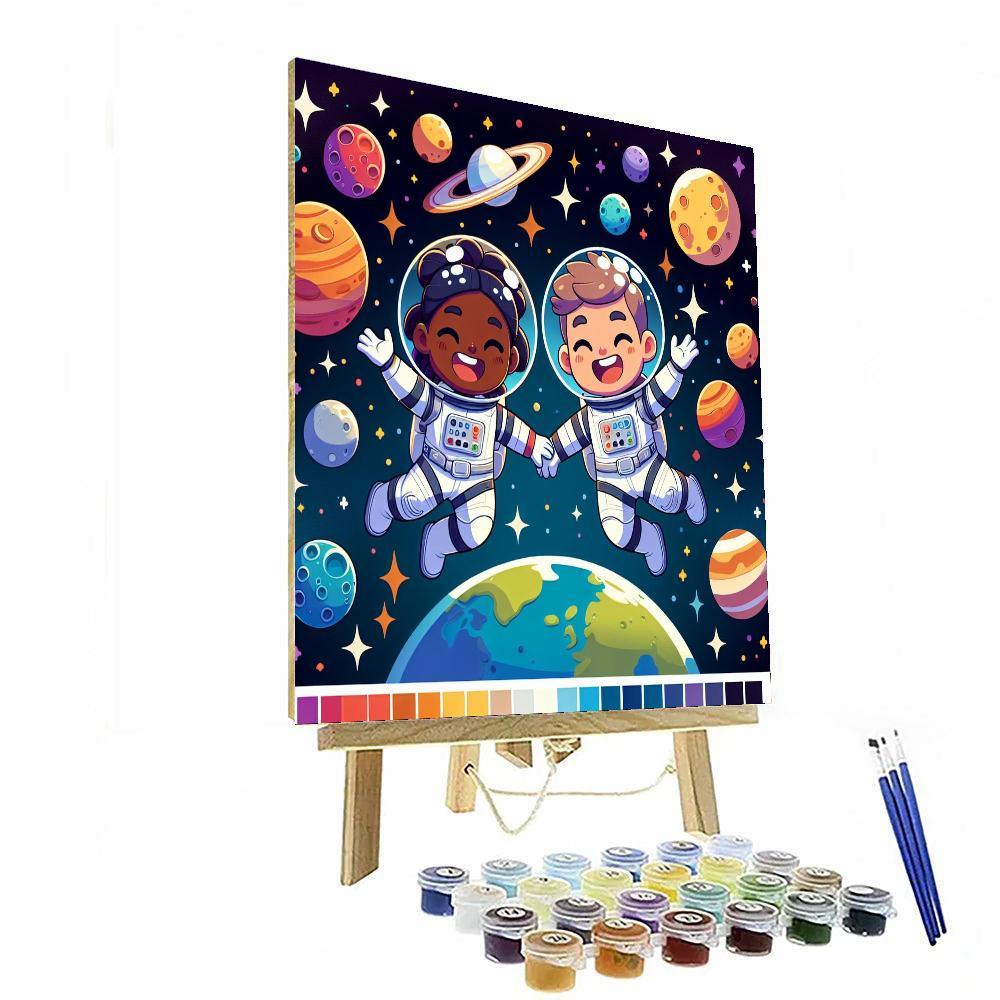 Adventures Of Space Explorers Paint By Numbers